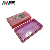 Custom logo clear pvc window eyelash packaging drawer box