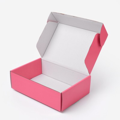 custom printing small gift glitter jewelry corrugated shipping box