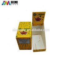 tear cutting line protein Chocolate Display paper box package