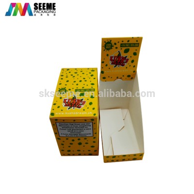 Custom Fancy Cardboard Paper Snacks Collection Counter Display Box For production