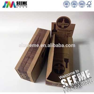 kraft paper printed display Box